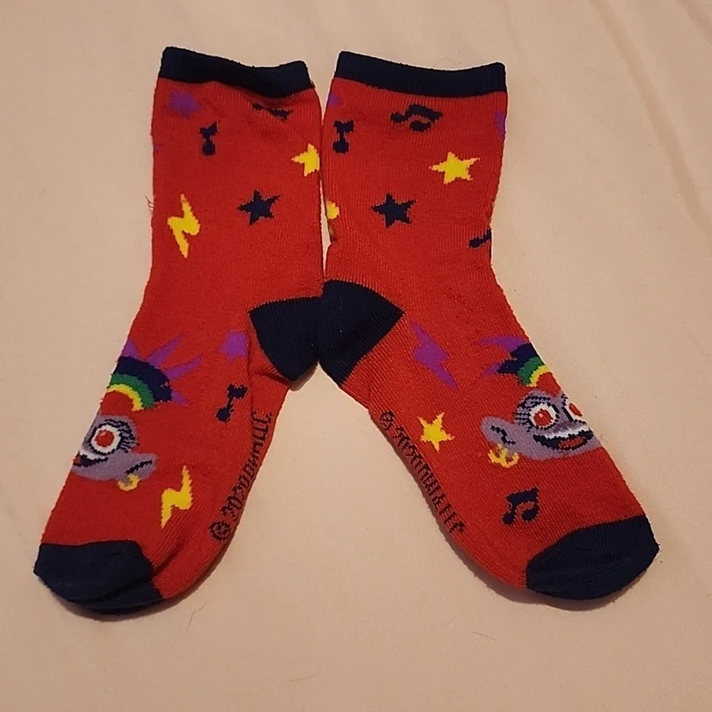 Trolls Queen Barb socks sz M(10-3)